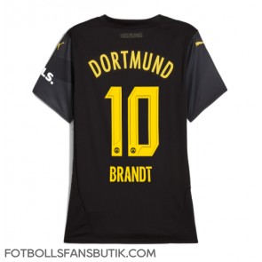 Borussia Dortmund Julian Brandt #10 Replika Bortatröja Damer 2024-25 Kortärmad